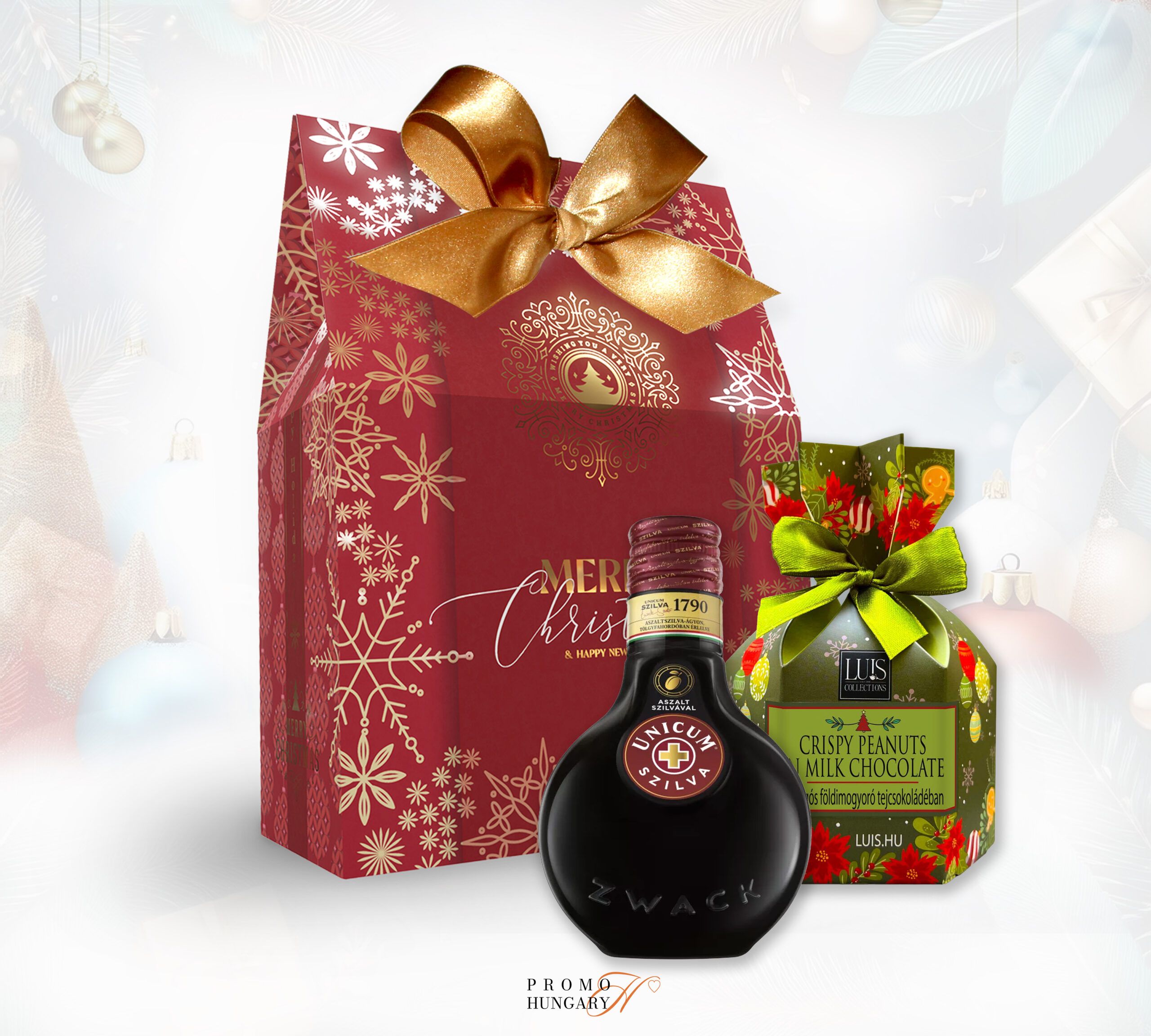 Merry Christmas Exclusive Collection – Zwack - ajándék szett