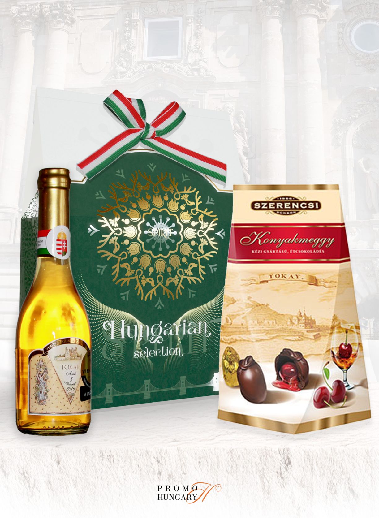 Hungarian Spirit - egyedi ajándék válogatás - protokoll ajándékozáshoz