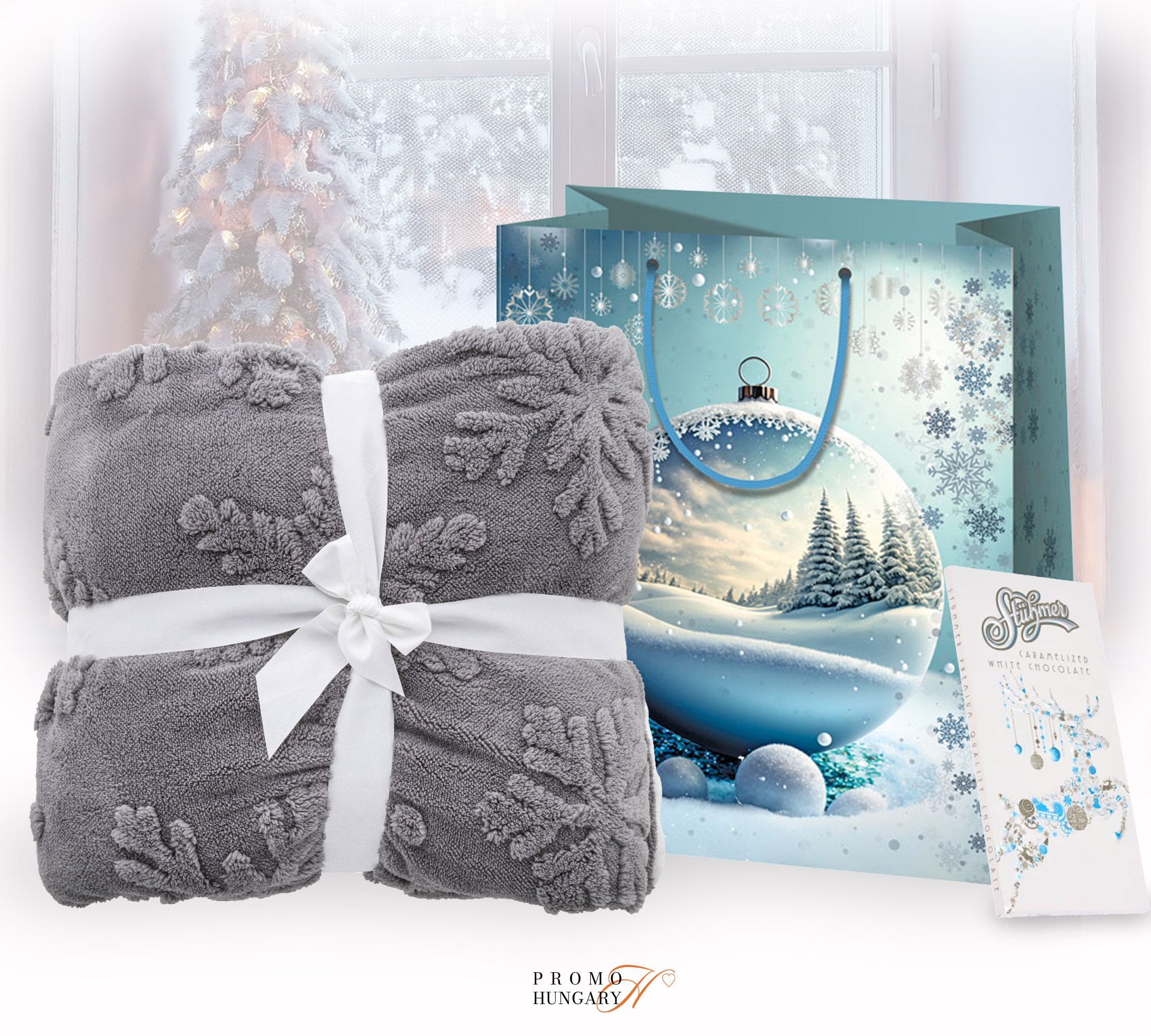 Christmas Warmth Karácsonyi melegség - grey ajándékcsomag