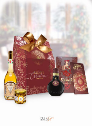 Merry Christmas - Golden Tastes - Karácsonyi céges ajándék csomag