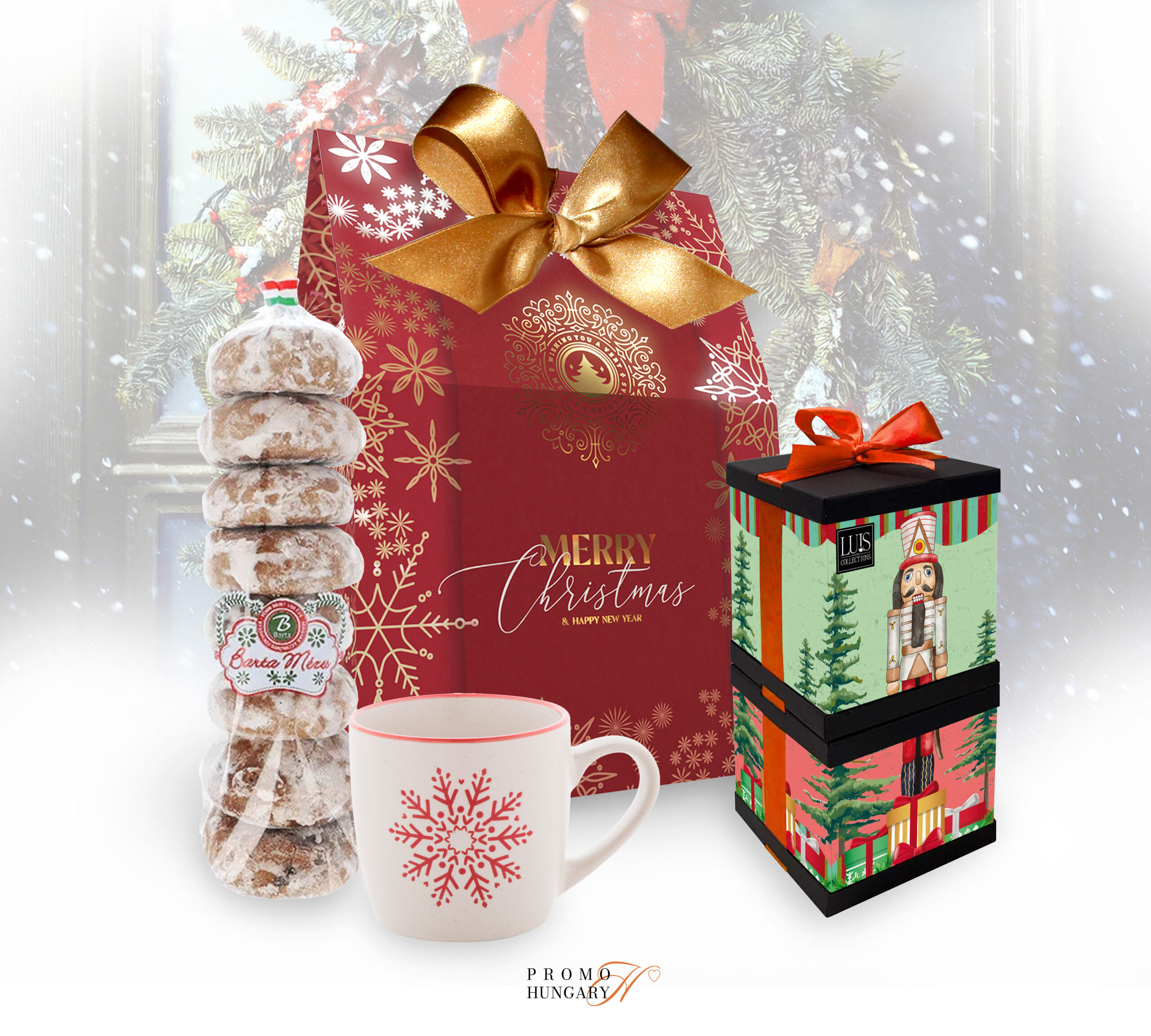 Merry Christmas Diőtörő ajándék szett