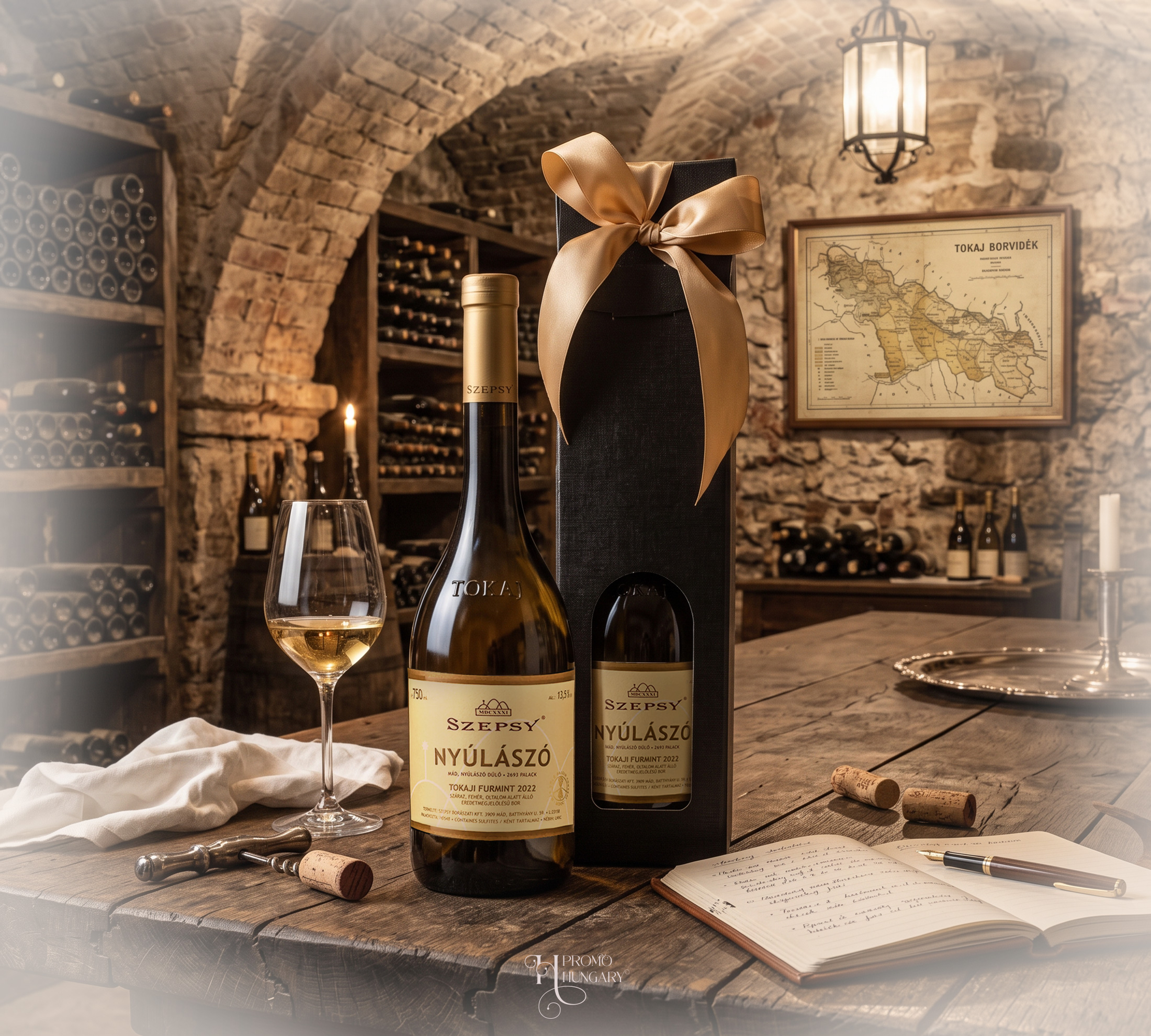 Szepsy - Nyúlászó Furmint - ajándék díszdobozban