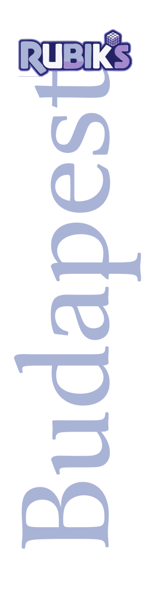 Rubik's Budapest 2025 cube